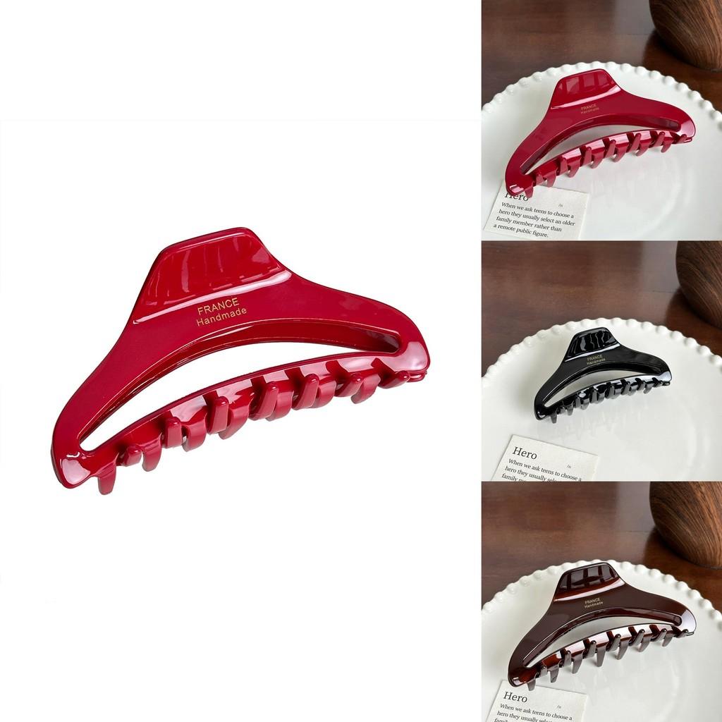 Премиальная корейская заколка для волос с золотой этикеткой для элегантных высоких причесок и шикарных стилей. Доступна в черном, карамельном или красном цвете.