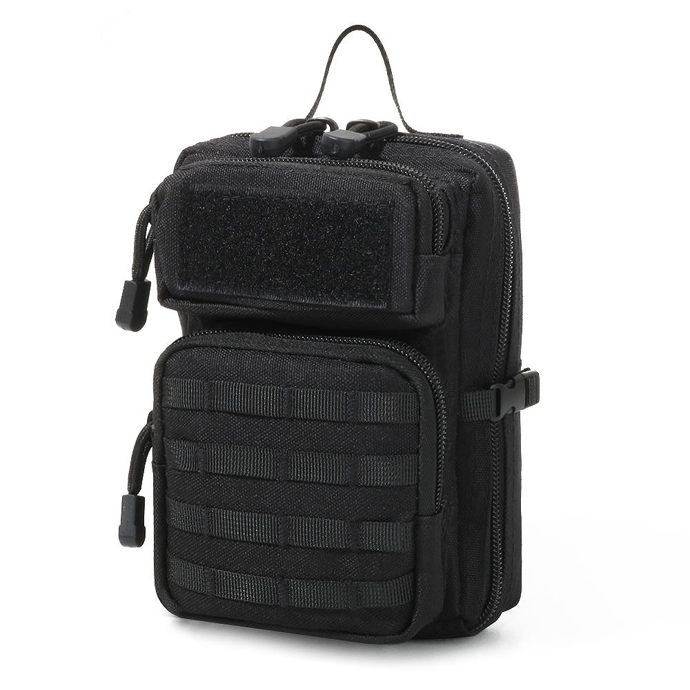 Tactical Molle Utility Pouch EDC Tool Pouch Pouches Mini Waist Pouches Outdoor IFAK Pack Mini Design of 3-Day Backpack