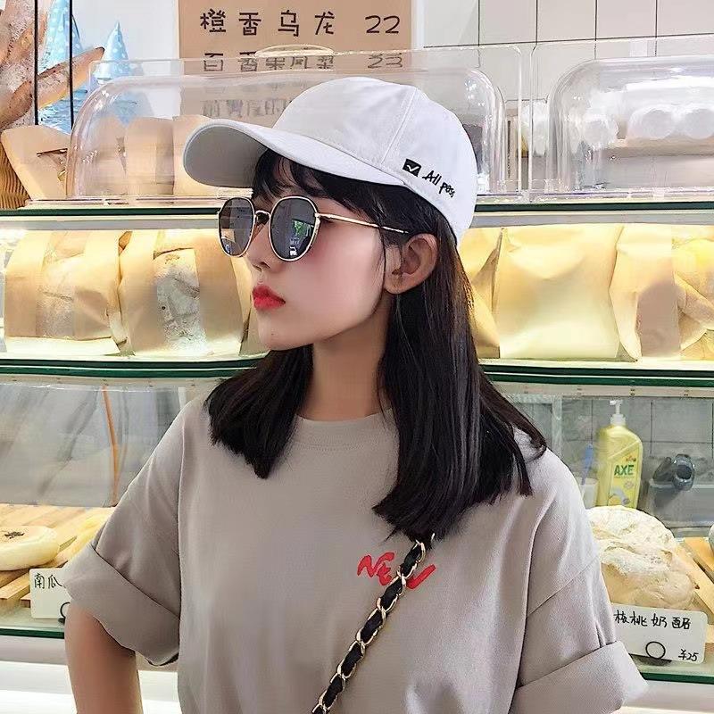 Hat Men's trendy brand baseball cap Women's four-season versatile sunscreen visor cap Peaked cap Men's trendy new Chinese style big brim