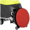 Scrubber pads, diameter 17 inches, white, red, black - set of 3