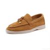 2024 New Women Flats Shoes Fashion Slip On Loafers Ladies Casual Slim Fringe Moccasin Shoes Walking Sneakers for Women
