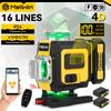 Professional 16 Lines 4D Laser Level with APP Remote Control – 360° Horizontal & Vertical Self-Leveling Green Beam Laser Tool
