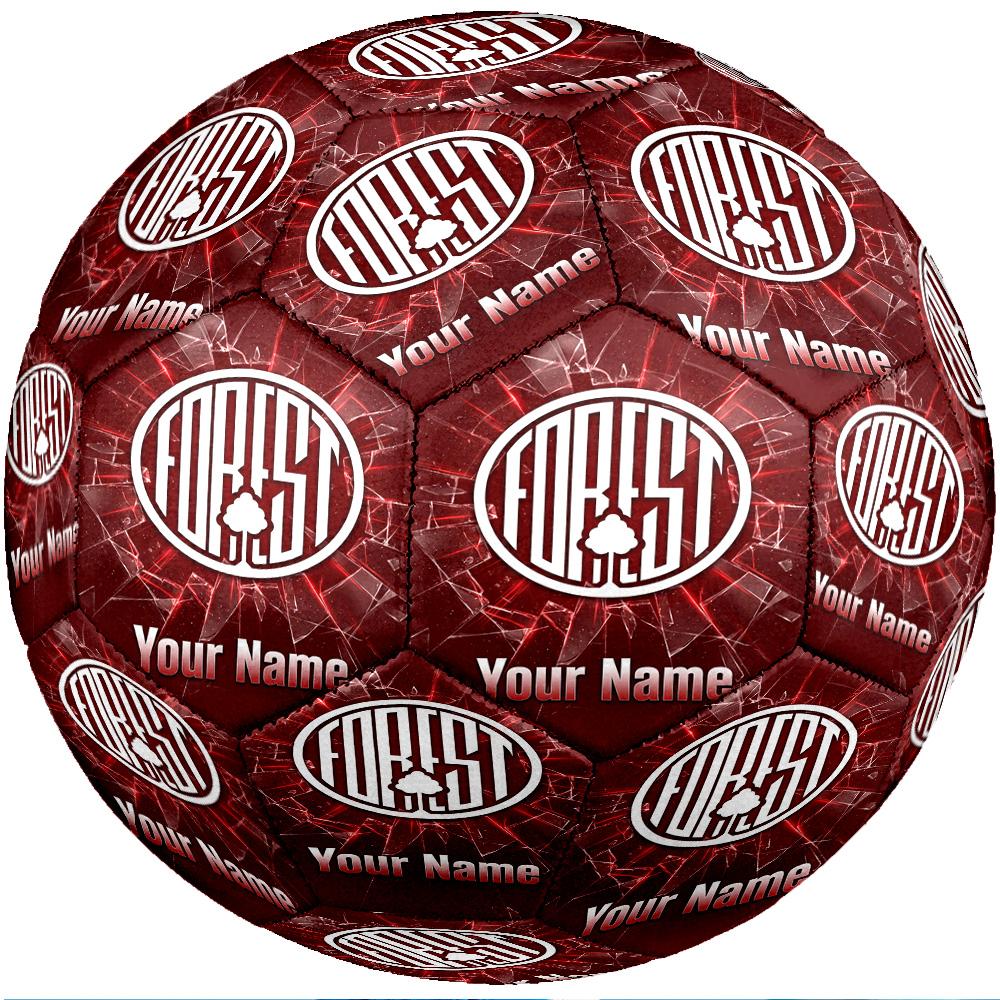Nottingham Forest FC Fashion Size 5 Football Wearproof Non‑Slip Soccer Ball For Sports Training Entertainment Use