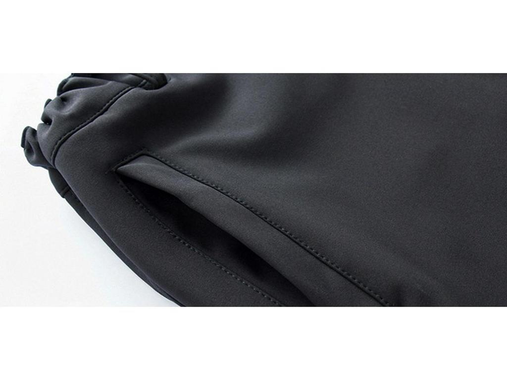 Ветрозащитные и водонепроницаемые брюки софтшелл для мужчин и женщин - на флисовой подкладке для пеших походов, катания на лыжах и альпинизма