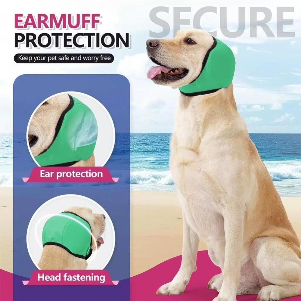 Защита слуха Успокаивающие наушники для собак Шумоподавляющие Головной убор для питомца Шумоподавление