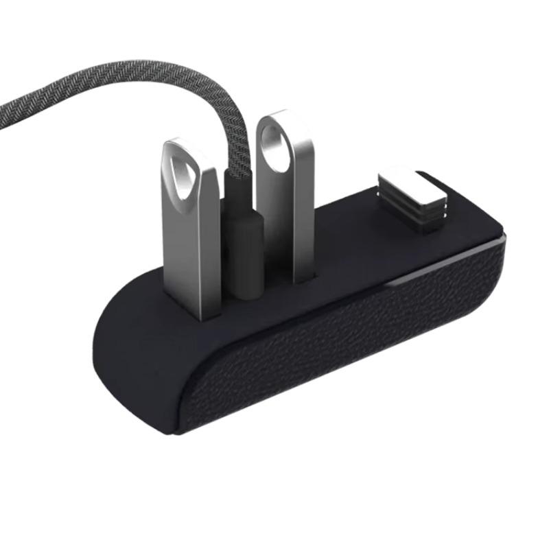 Док-станция для Tesla Model 3 Y Model3 Highland Бардачок USB-хаб Док-станция расширения Быстрая зарядка Обновление Адаптер передачи данных