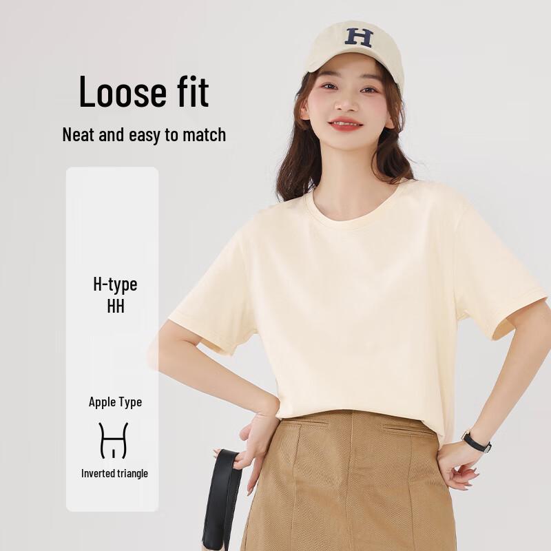 MJ STYLE Unisex Pure Cotton Short Sleeve T-Shirt