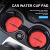 XWDS7 For BMW Suede Car Coaster Water Cup Drink Holder Anti-Slip Pad 1 2 3 5 7 Series X1 X2 X3 X4 X5 X6 G20 G30 G11 G12