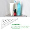 Stainless Steel Triangular Storage Shelf Shower Corner Shelf Rack Organizer for Home Bathroom