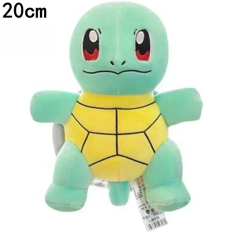 16-25CM Pokémon Plush Toy Pikachue Gengar Raichu Squirtle Eevee Charmander Bulbasaur Mewtwo Children's Birthday Christmas Gifts