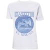 Led Zeppelin Tour Blue Wash Unisex T-shirt