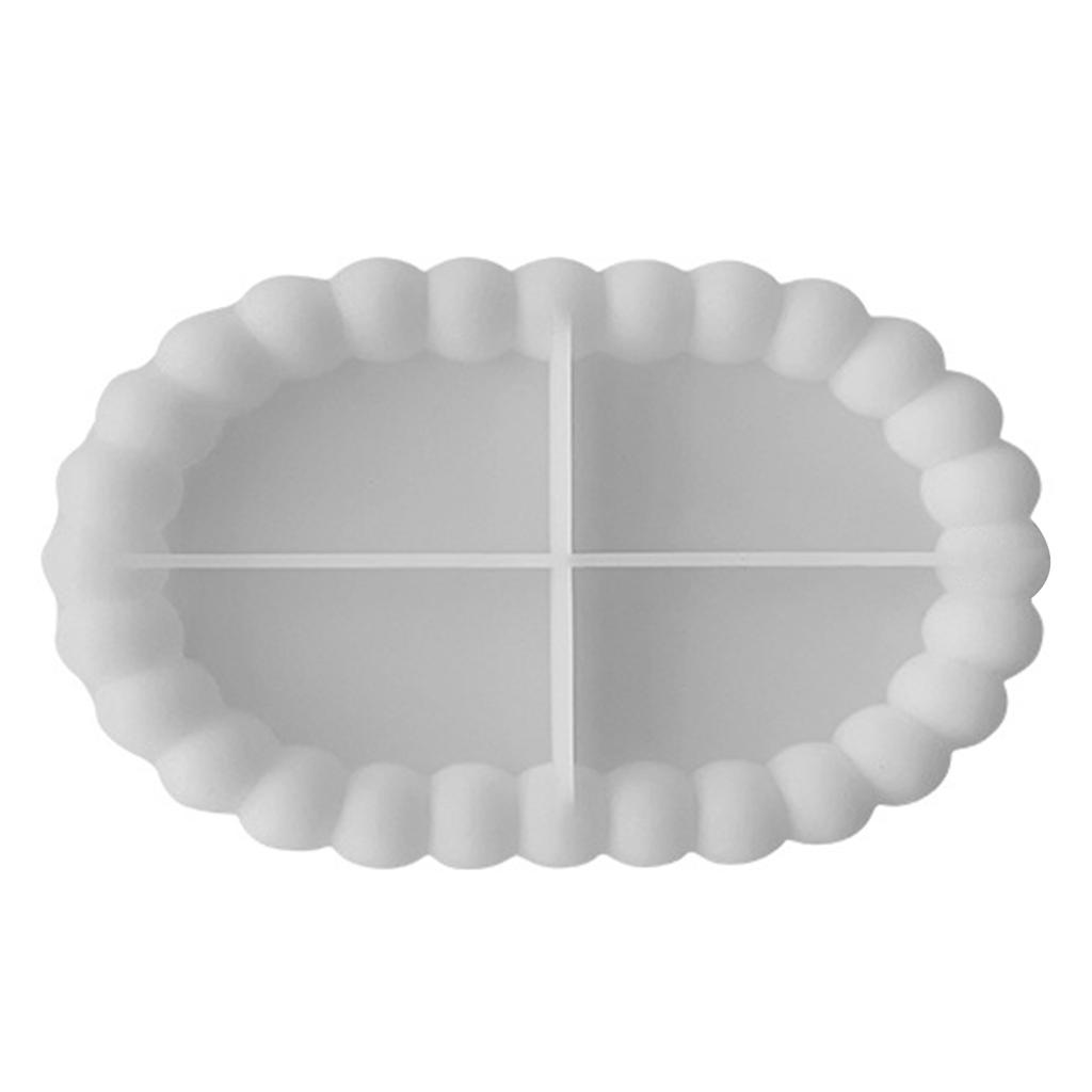 Силиконовые формы для смолы, форма для подставки для украшений из смолы, многофигурные формы для подносов для DIY, для литья эпоксидной смолы, для украшения поделок