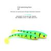 5PCS Artificial T-tail Soft Bait Silicone Jigging Wobblers Paddle Tail Swimbaits  Pike