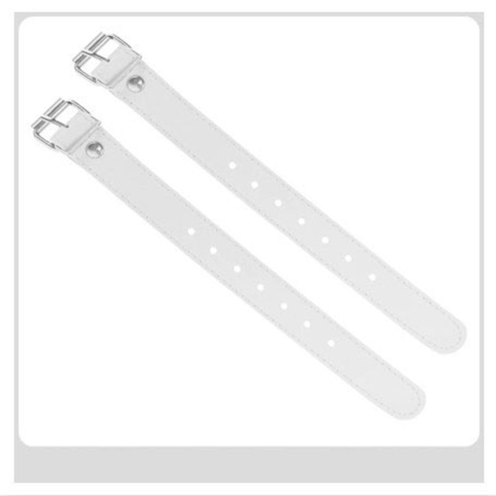 1pair Leather Cargo Rattan Baskets Replacement Children's Bicycle Buckle Belt  Hardware Accessories