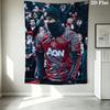 Marcus Rashford Wall Tapestry Aesthetic Wall Hanging Printed Fabric Blanket Decorative Tapestries for Bedroom Living Room Home Decor