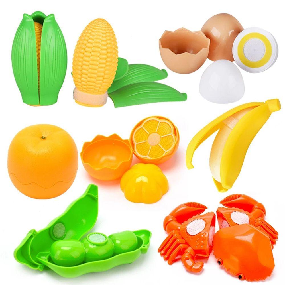 Toys Play House Cutting Vegetable Plastic Food Toy Cutting Fruit Cutting Food Toys Kitchen Toys