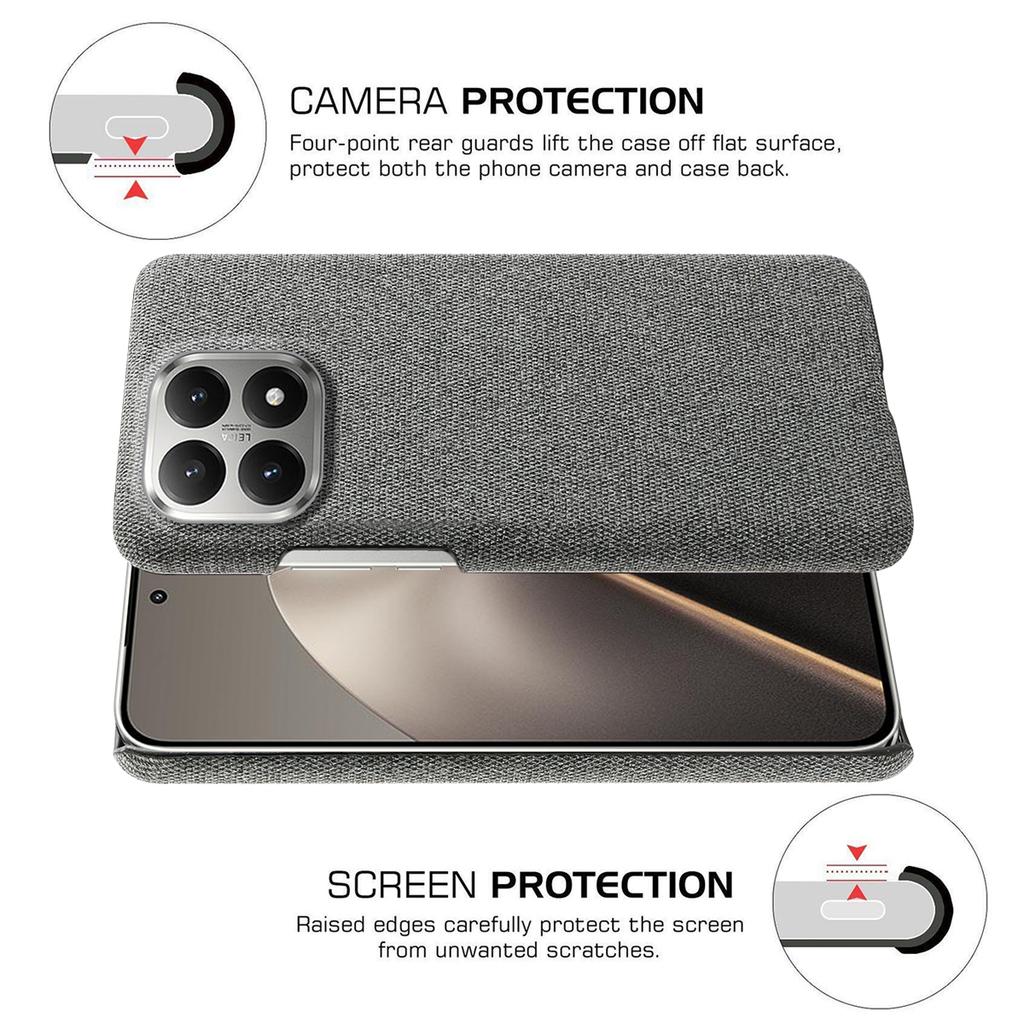 Cell Phone Case for Xiaomi 15T Pro Mi15t Xiaomi15t Xiao Mi 15t Luxury Cloth Texture Cover