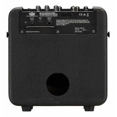 VOX MINI GO 10 10W Modeling Amp for Electric Guitar, Perfect for Home Practice, Portable, with Mic Input, Headphone Output, Effects, Rhythm Machine, L
