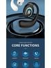 Bluetooth-наушники MK9 с внешним звуком - Одноухий, с заушиной, для бизнеса, спорта и бега.
