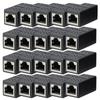 1/5/10/20pcs RJ45 Coupler Ethernet Cable Coupler LAN Connector Cat7 Cat6 Cat5e Ethernet Cable Extender Adapter Female To Female