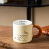 Cat Cup With Lid Ceramic Couple Gift High Value Hand Painted Cute Cat Water Cup Breakfast Coffee Cup