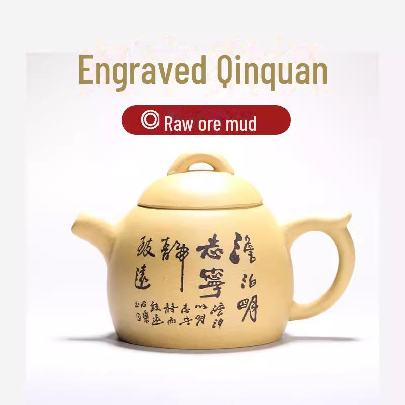 Набор чайников ручной работы из фиолетовой глины Исин – Чайный сервиз в стиле кунг-фу с различными формами чайников (Сертификат включен)