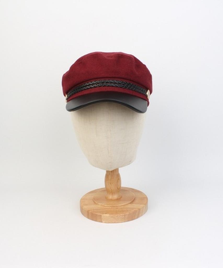 UNIVERSAL CHEMISTRY Wool Punk Rope Red Marine Cap