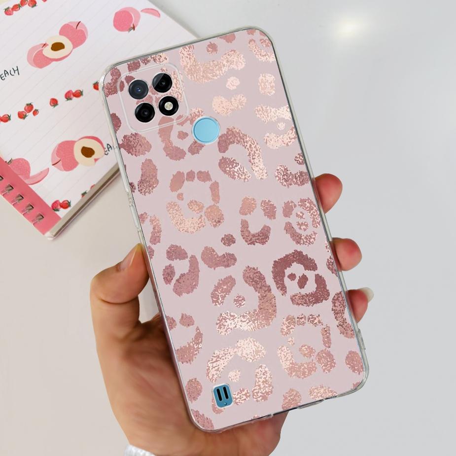 Чехол для Realme C21Y C25Y Милый Расписной Чехол Мягкий Силиконовый Чехол для Телефона Для Realme C25Y C 21 Y RealmeC21Y RelmeC25Y Задняя Крышка Сумки