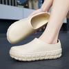 Original Kitchen Shoes Men Clogs Outdoor Plaltfotm Casual Waterproof Rain Shoes Non-slip Restaurant Work Oil-proof Chef Shoes