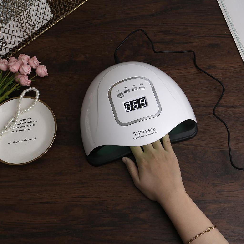 114W X5 MAX UV LED Lamp Nail Dryer 57Pcs Lamp Beads Dryer Lamp For Polish Sun Light Timer 10/30/60S Nails Dryer Nail Tools