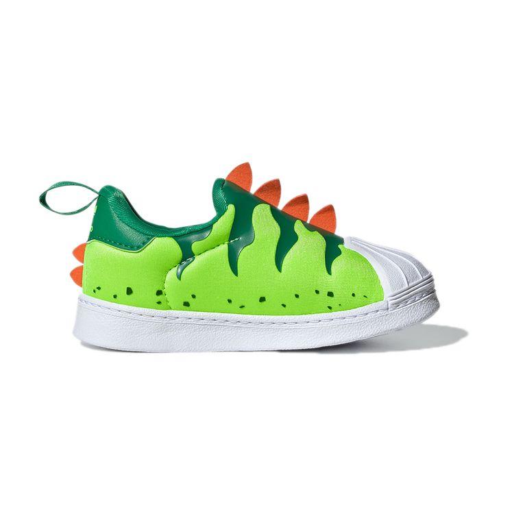 Adidas Детские кроссовки Superstar 360 I Dinosaur Green Team-Solar-Green Team-Green GX3269