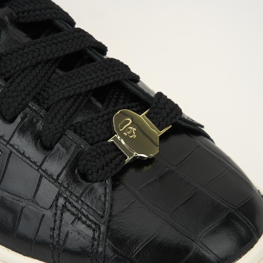 BAPE x adidas Campus 00-х Чемпионат мира Унисекс Кроссовки Черный Core-Black Бело-кремовый KJ8851