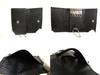 Authentic BVLGARI Black Leather 6 Pics Key Chain #a838  Refurbished