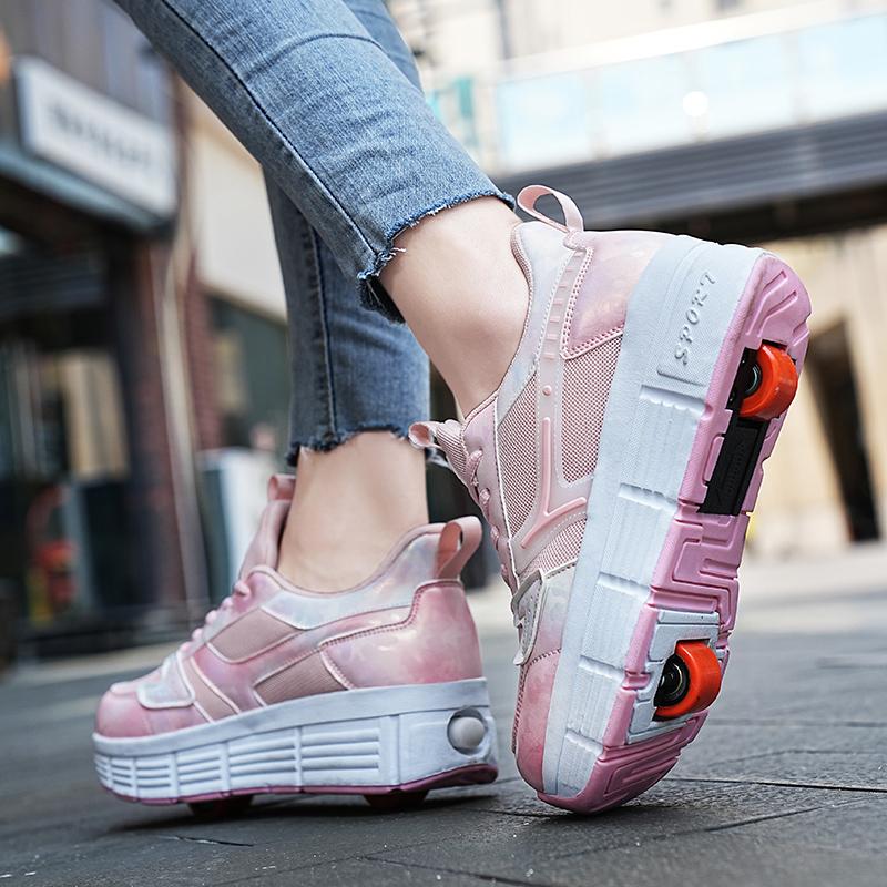 Детская модная обувь Rampage с шкивом, обувь для папы, спортивная обувь, обувь для досок, спортивная детская обувь на открытом воздухе