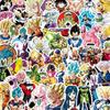 10/30/88 шт. Японские Крутые Аниме Наклейки Dragon Ball Сон Гоку Саян Мультяшные Манга Наклейки для Чемодана Шлема Автомобиля Декор