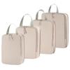 4Pcs/set Compression Packing Cubes Set for Suitcase Expandable Travel Luggage Storage Bags Travel Accessories Organizers