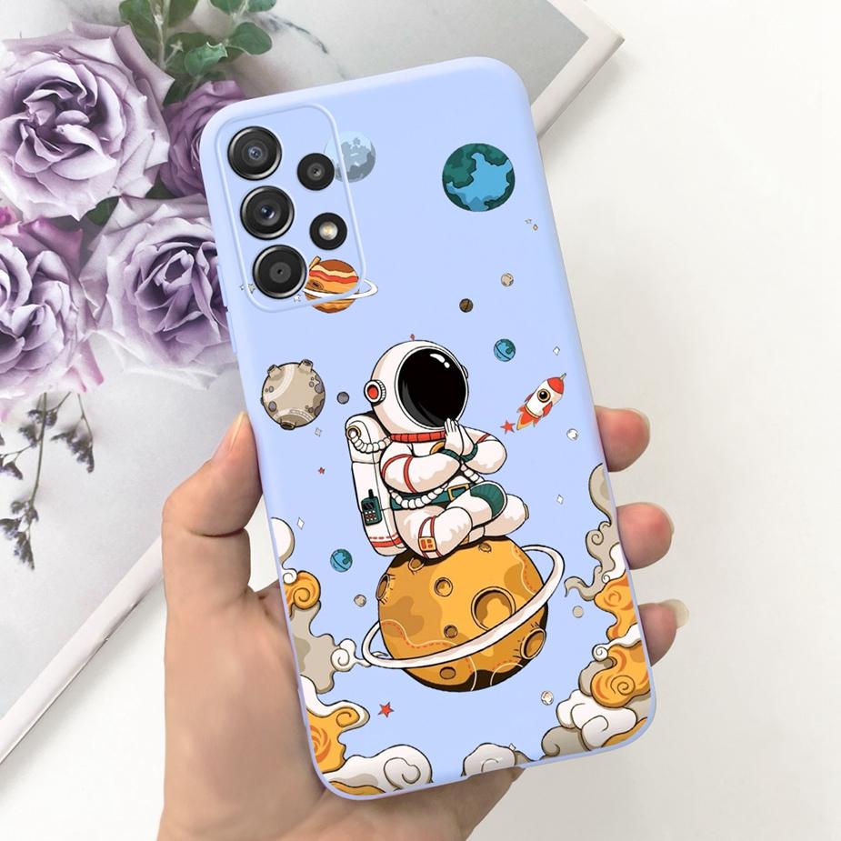 For Samsung Galaxy A23 5G Case Cute Fashion Candy Painted Cover Soft Silicone Phone Case For Samsung A33 A53 A73 5G Coque Bumper