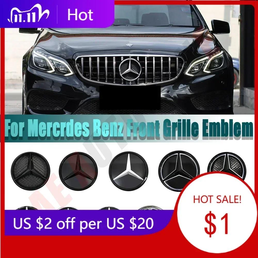 Автомобильная наклейка Для Mercedes Benz Серебристая окантовка 3D Зеркальный значок Для Mercedes Benz A W176 B W246 C W205 Класс Матовый черный Стиль OE F