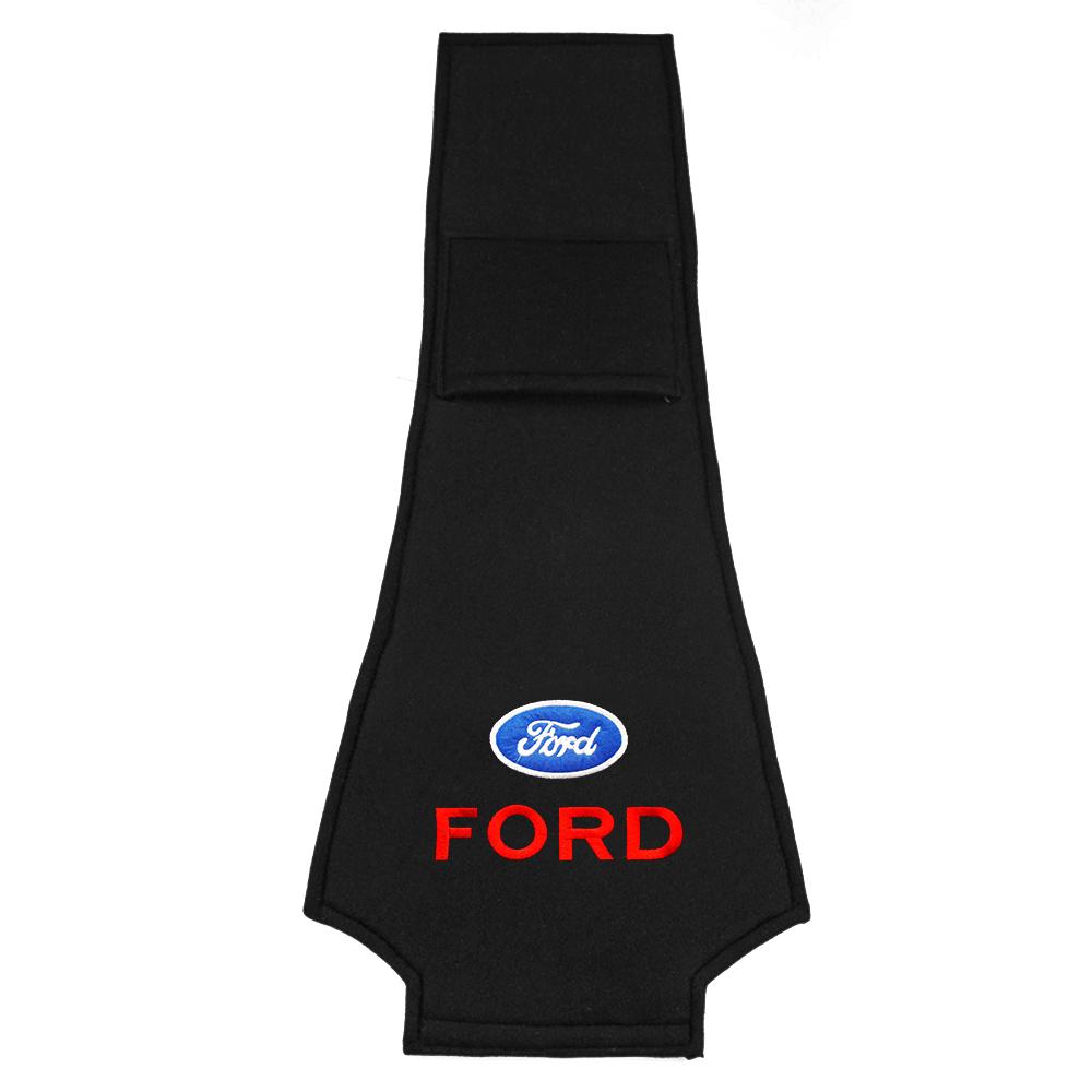 AAAMT1 Headrest Cover Cushion Leather Neck Pillow Case For Ford Focus Escort Fusion Kuga EcoSport Car Interior Accessories Good Quality