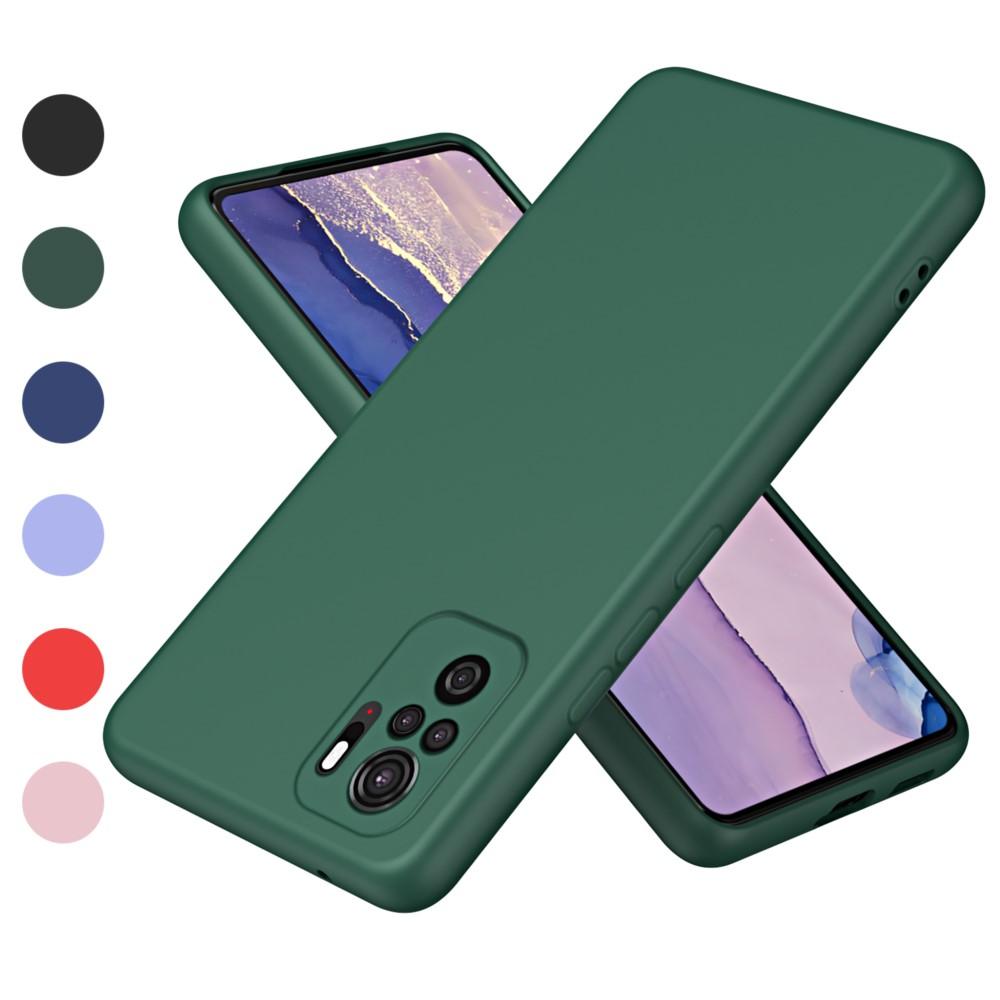Жидкий силиконовый чехол для Xiaomi Redmi Note 10 4G Note 10S Роскошный ультратонкий противоударный мягкий чехол для телефона Redmi Note10 S 4G Чехол