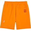 Puma X Carrots Collaboration Carrots SS24 Brand Logo Fashion Loose Fit Three Quarter Casual Shorts Unisex Shorts Orange 627447-45