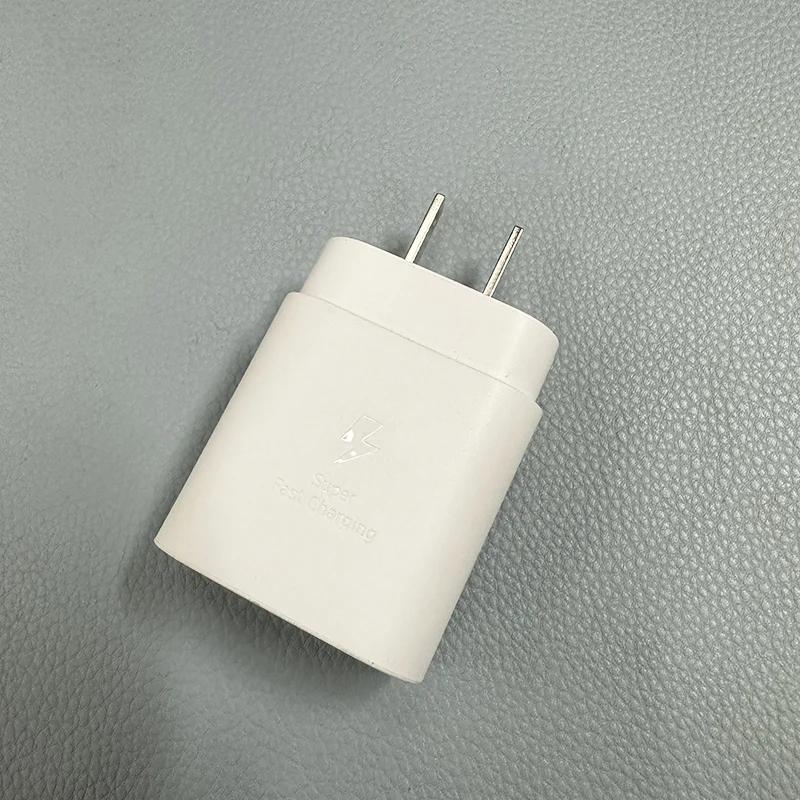 Xiaomi Для Samsung 25W Зарядное устройство Super Fast Charger Type C Адаптер Для Galaxy S26 S25 S24 S23 S22 S21 A17 A55 A35 A25 A15 Z Flip 7 6 5 4