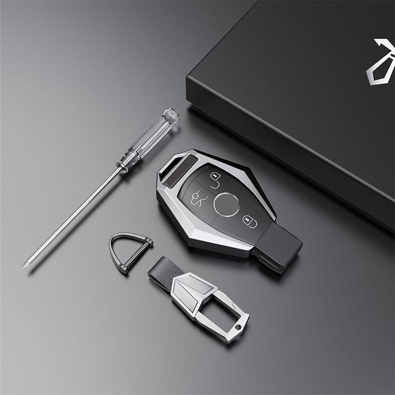 Чехол для автомобильного ключа из цинкового сплава для Mercedes Benz AMG ACES Series E200L E300L C260L E260 W204 W212 W176 CLA GLA Аксессуары
