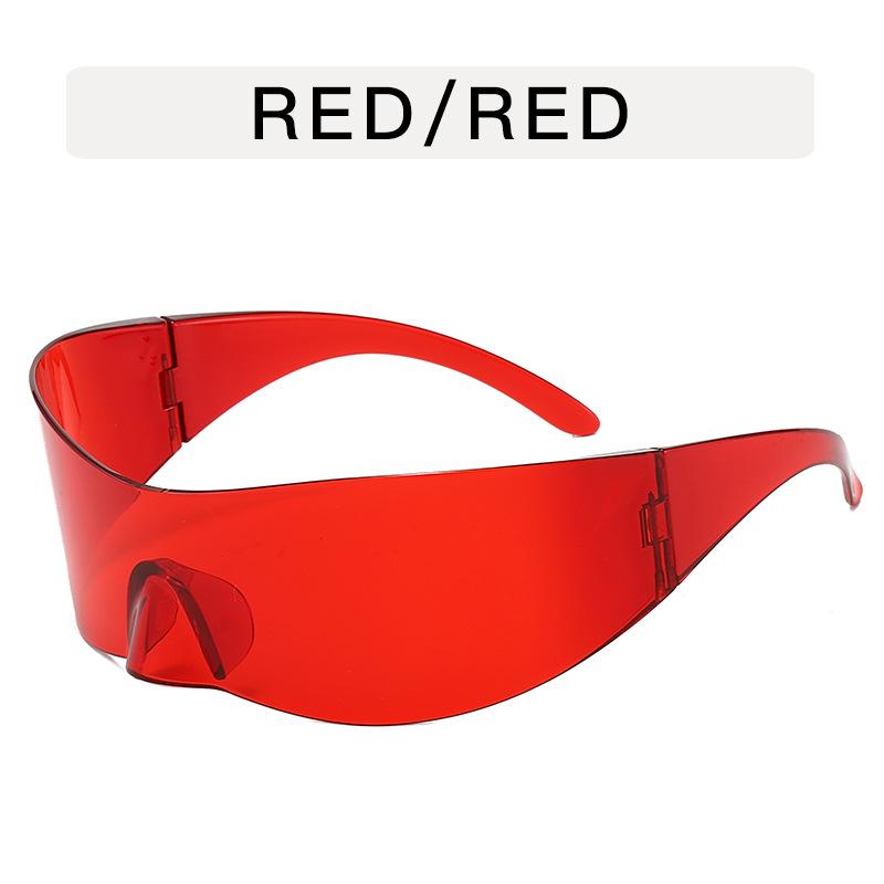 Солнцезащитные очки женские в стиле будущего, панк, хип-хоп, стильные дизайнерские солнцезащитные очки, ветрозащитные очки для велоспорта