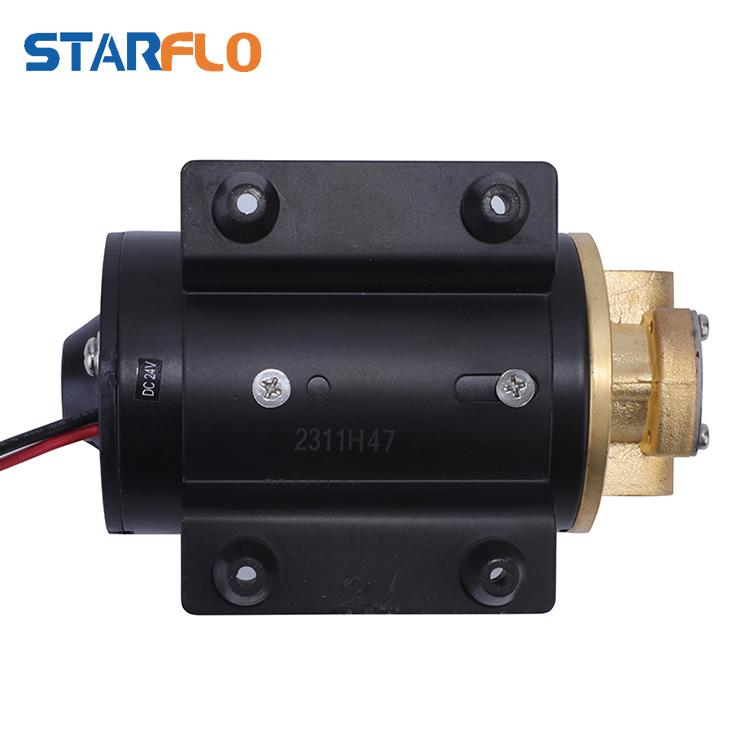 24V DC 14LPM Portable Electric Small Reversible Self Priming Heavy Oil Hydraulic Gear Oil Pump