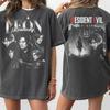 2026 Новая футболка Resident Evil Мужская и Женская Хлопок Летняя Одежда Готическая Мода Y2K С коротким рукавом Уличная одежда Унисекс