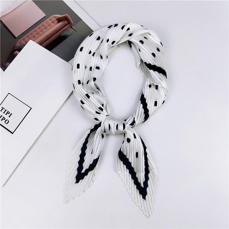 Модный декоративный шарф, повязка для волос, резинка для волос 70, маленький квадратный шарф, шелковый шарф, женский весенне-осенний универсальный маленький шарф, профессиональный шарф