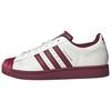 Originals Superstar 2 Comfortable Soft Low-Top Sneakers Unisex Sneakers White Red KJ6981