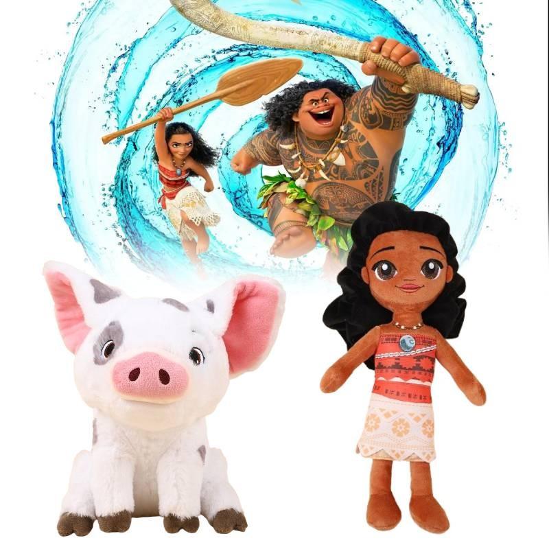 Moana Pua Plush Toys Cartoon Stuffed Dolls Room Sofa Decorations Gifts Kids