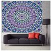 Mandala Tapestry Psychedelic Colorful Art Background Cloth Home Decor Wall Tapestry Hand Wash Printed Wall Hanging